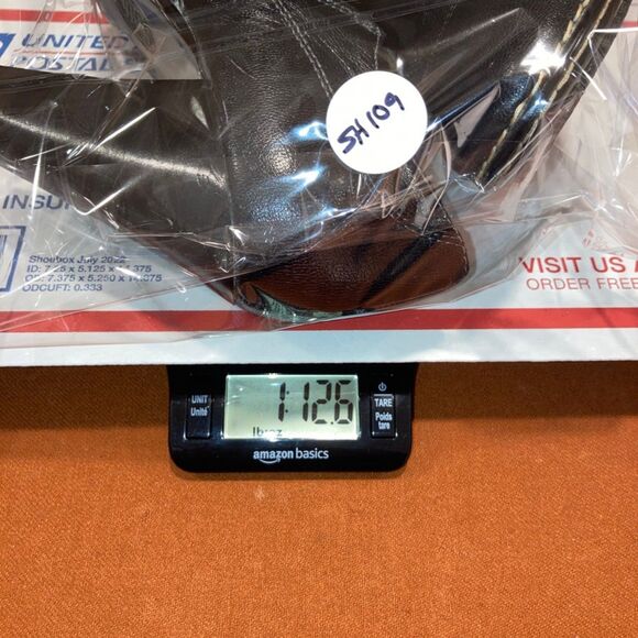 Sofft Carleigh Shootie Women's 9.5M Black Leather Almond Toe Mid Block Bootie - Picture 9 of 9